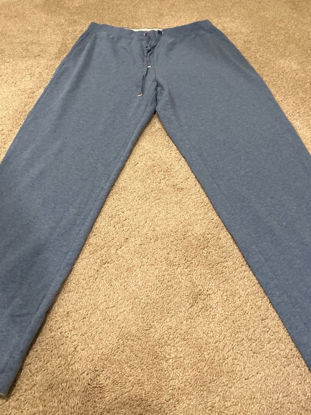 Women’s Blue Drawstring Lounge Pants